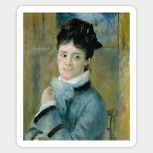 Camille Monet by Auguste Renoir Sticker